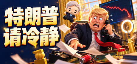 特朗普请冷静封面